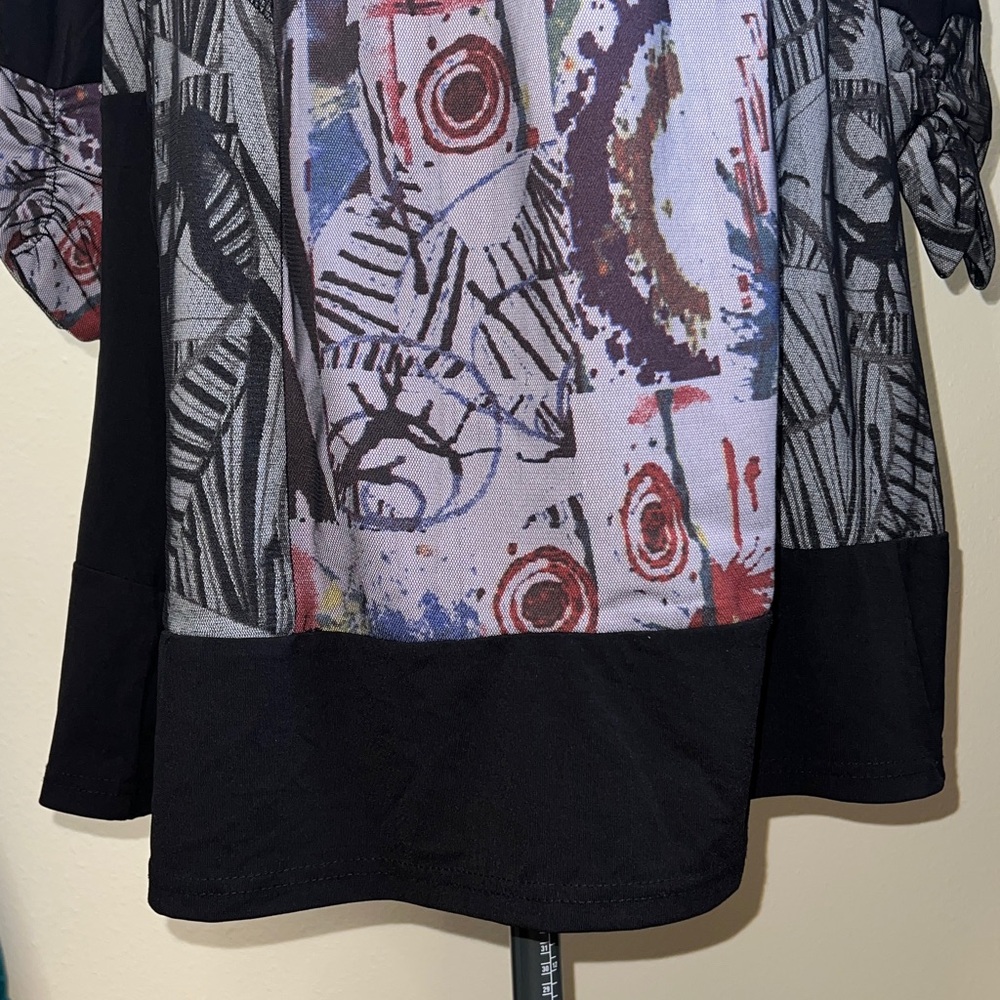 Young Threads Patchwork Long-Sleeve Dress - image 6